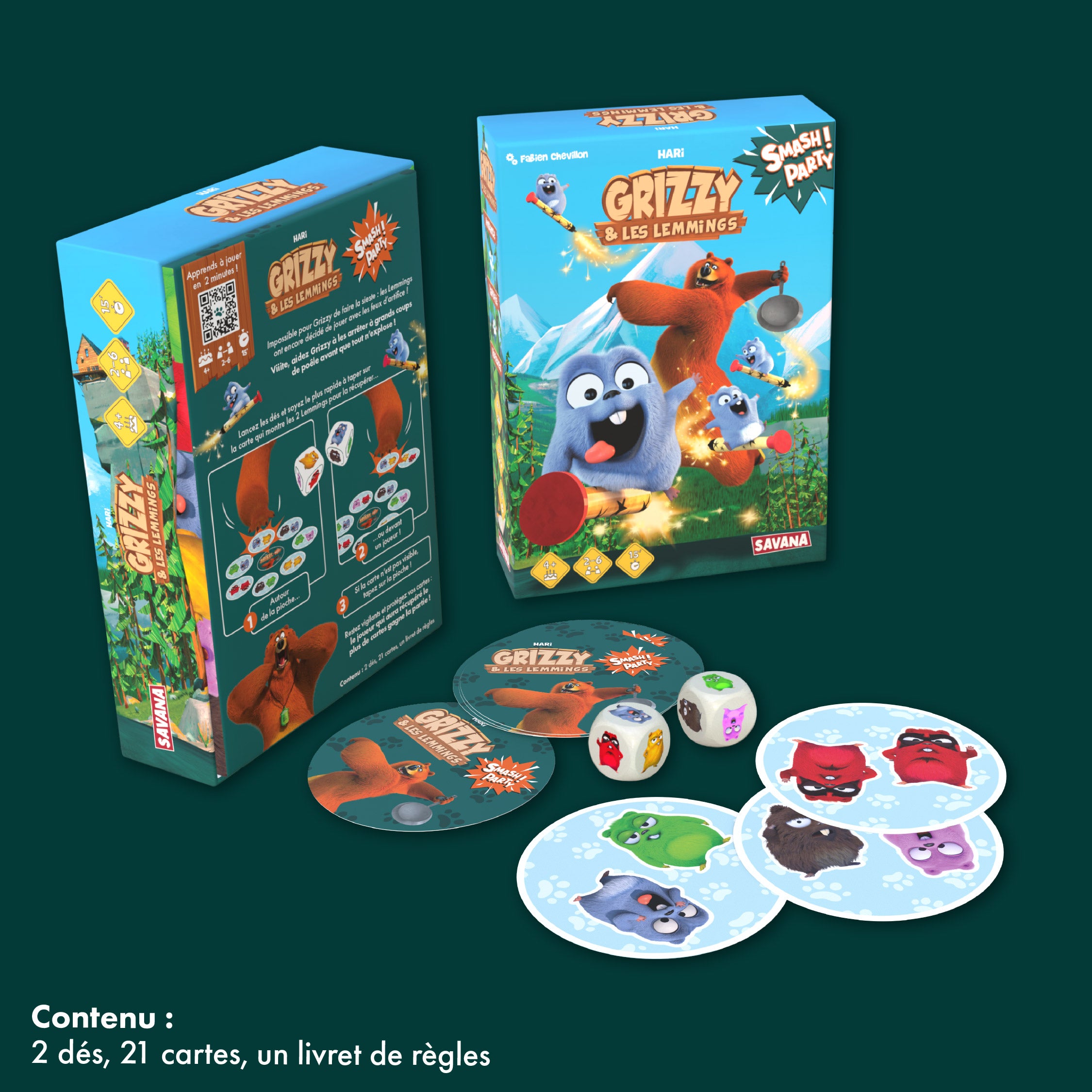 SMASH PARTY - GRIZZY & LES LEMMINGS