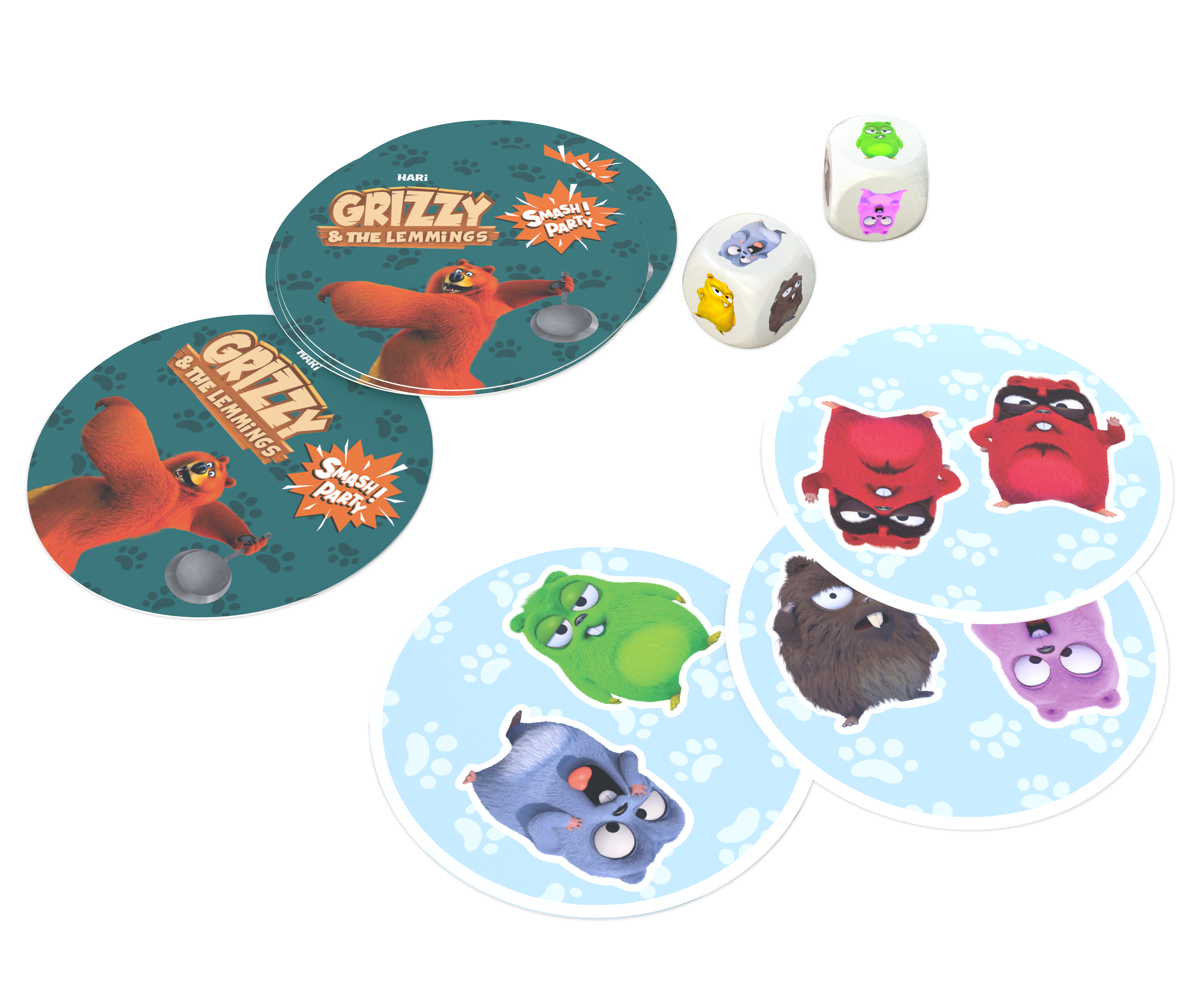 SMASH PARTY - GRIZZY & LES LEMMINGS