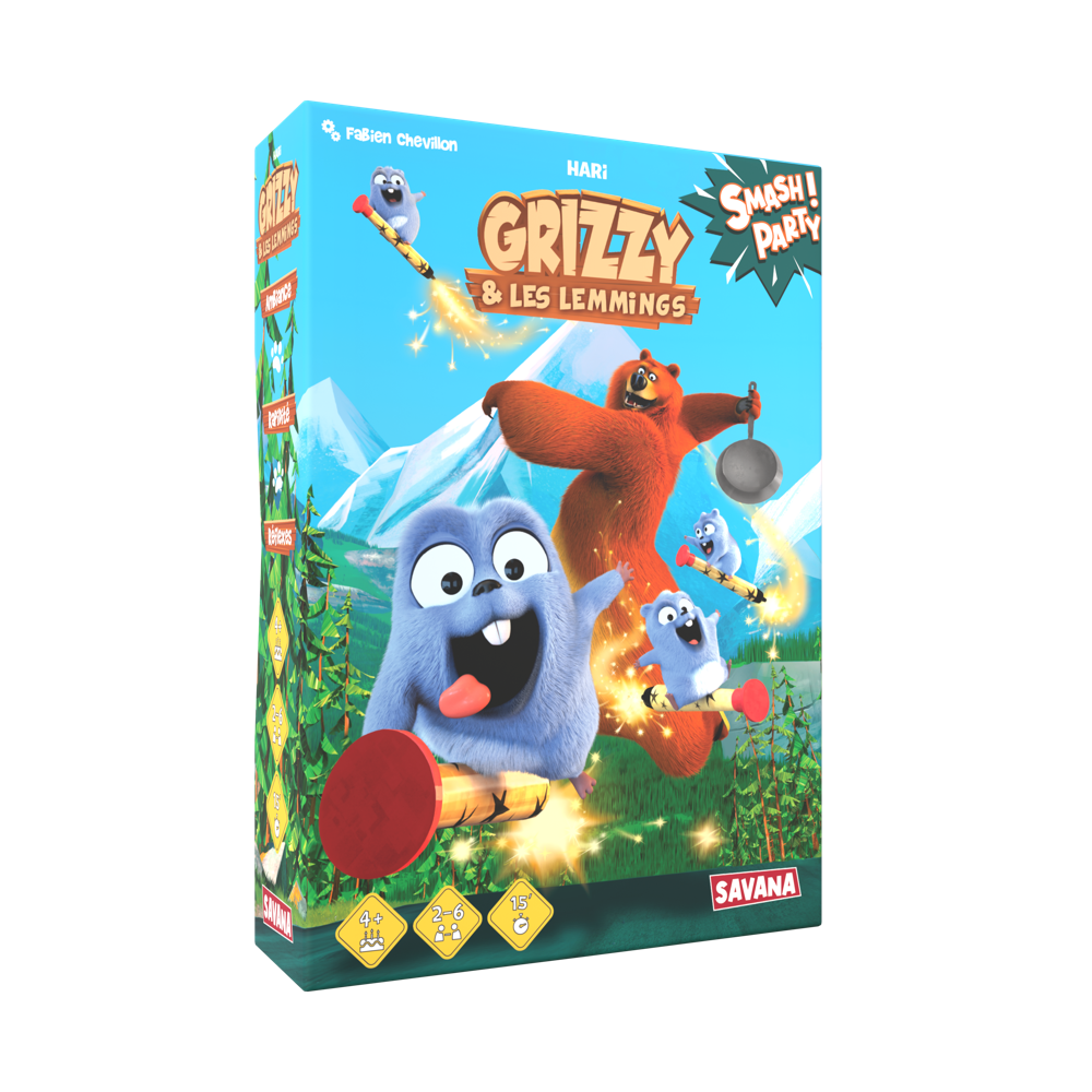 Grizzy & Les Lemmings Smash Party