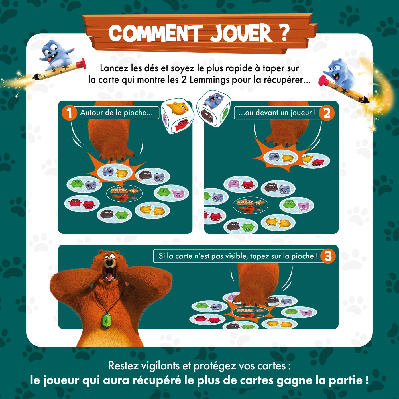 Comment jouer à Grizzy Smash Party